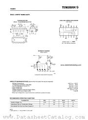 7420PC datasheet pdf TUNGSRAM