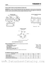 7426PC datasheet pdf TUNGSRAM