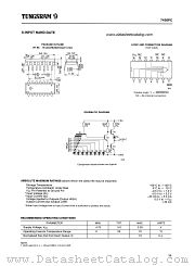 7430PC datasheet pdf TUNGSRAM