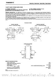 TBA810DS datasheet pdf TUNGSRAM