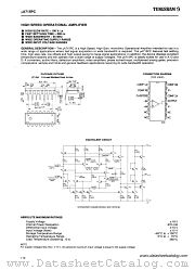 uA715PC datasheet pdf TUNGSRAM