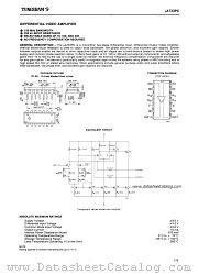 uA733PC datasheet pdf TUNGSRAM