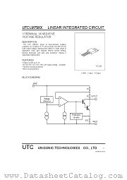 UTCLM79XX datasheet pdf Unisonic Technologies