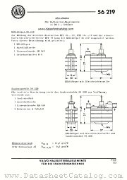 56 220 datasheet pdf VALVO