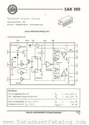 SAK100 datasheet pdf VALVO