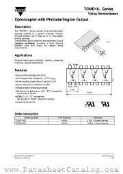 TCMD4000 datasheet pdf Vishay
