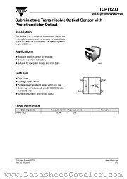TCPT1200 datasheet pdf Vishay