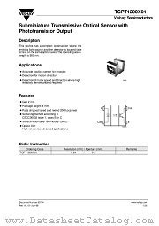 TCPT1200X01 datasheet pdf Vishay