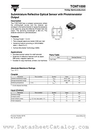 TCNT1000 datasheet pdf Vishay