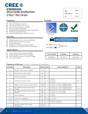 C3D08060G datasheet pdf Wolfspeed