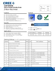 C3D10065E datasheet pdf Wolfspeed