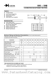 1H5-T3 datasheet pdf Won-Top Electronics