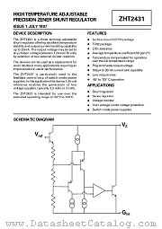 ZHT2431 datasheet pdf Zetex Semiconductors