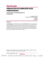 HM66AEB9405BP-60 datasheet pdf Renesas