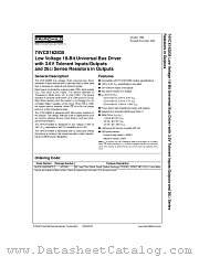 74VCX162835MTD datasheet pdf Fairchild Semiconductor
