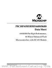 PIC18LF6585T-I/L datasheet pdf Microchip