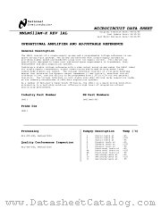 LM611CMX datasheet pdf National Semiconductor