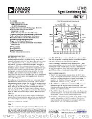 AD7712ACHIPS datasheet pdf Analog Devices
