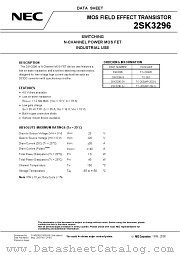 2SK3296-Z datasheet pdf NEC