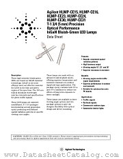 HLMP-CE15-WZQ00 datasheet pdf Agilent (Hewlett-Packard)