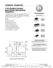 TCA0372DM2EL datasheet pdf ON Semiconductor