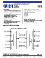 IDT72V51346L6BB datasheet pdf IDT