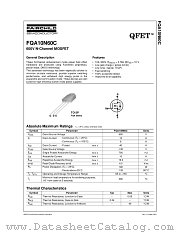 FQA10N60C datasheet pdf Fairchild Semiconductor