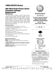 1SMA14CAT3 datasheet pdf ON Semiconductor