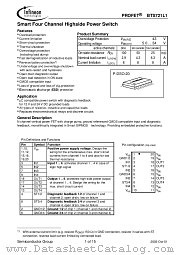BTS 721-L1 datasheet pdf Infineon