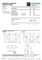 MQF45.0-1500/06 datasheet pdf Vectron