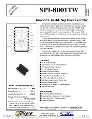 SPI-8001TW datasheet pdf Allegro MicroSystems
