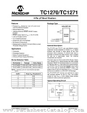 TC1271RERCTR datasheet pdf Microchip