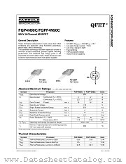 FQPF4N90C datasheet pdf Fairchild Semiconductor