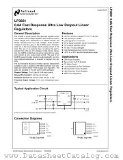 LP3881ET-1.8 datasheet pdf National Semiconductor