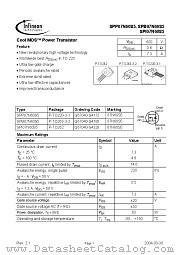 SPP07N60S5 datasheet pdf Infineon