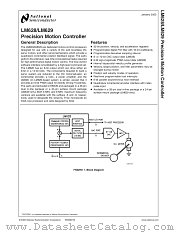 LM628N-6 datasheet pdf National Semiconductor