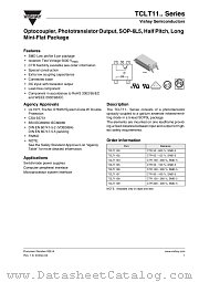 TCLT1109 datasheet pdf Vishay