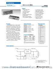 PT4564A datasheet pdf Texas Instruments