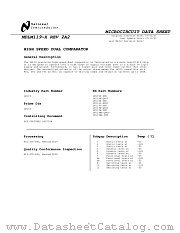 LM119J/883 datasheet pdf National Semiconductor
