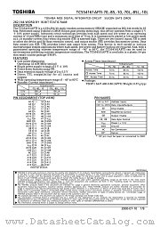 TC554161AI datasheet pdf TOSHIBA