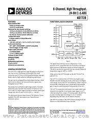AD7739BRU-REEL datasheet pdf Analog Devices