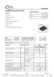 BSO130P03S datasheet pdf Infineon