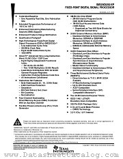 SM320C6202 datasheet pdf Texas Instruments