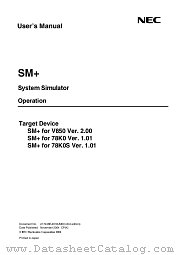 SM789234-B datasheet pdf NEC