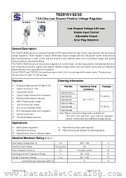 TS29151CZ5-50 datasheet pdf Taiwan Semiconductor