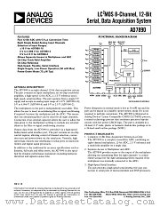 AD7890ACHIPS-10 datasheet pdf Analog Devices