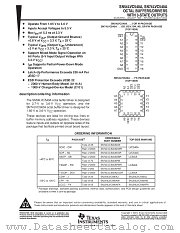 SNJ54LVC540AJ datasheet pdf Texas Instruments