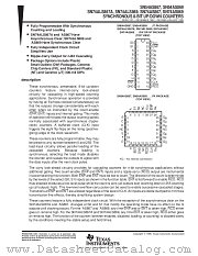 SNJ54AS867W datasheet pdf Texas Instruments