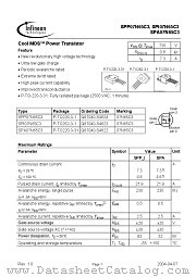 SPA07N65C3 datasheet pdf Infineon