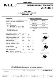 2SK3062-Z datasheet pdf NEC
